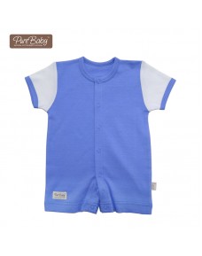 Organic Baby Romper - P012 (Blue/ Green/ Pink/ White)